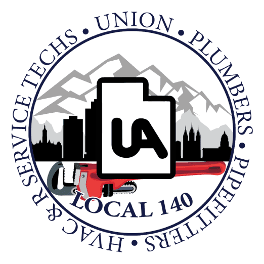 UA Local 140 logo